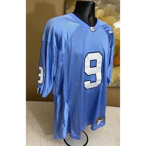 Vintage Nike North Carolina Tar Heels #9 Embroidered Football Jersey Men’s Sz L - Picture 5 of 16